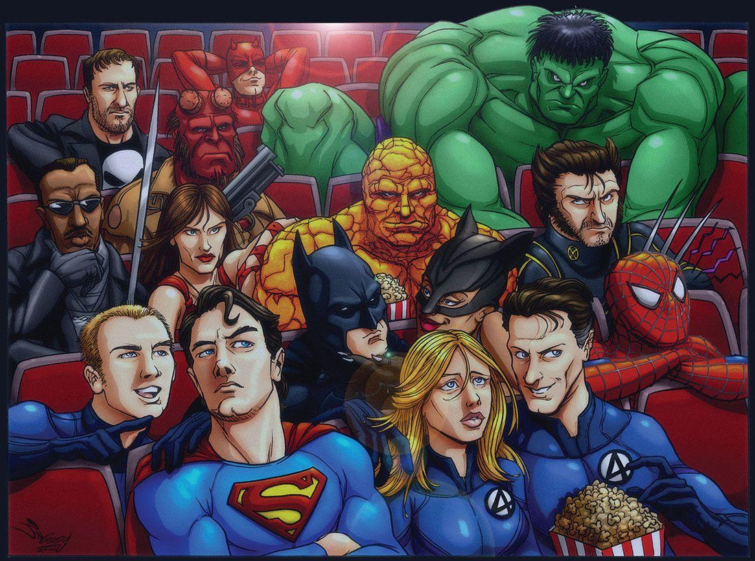 Os super-heróis mais populares de todos os tempos - Loja Sétima Arte