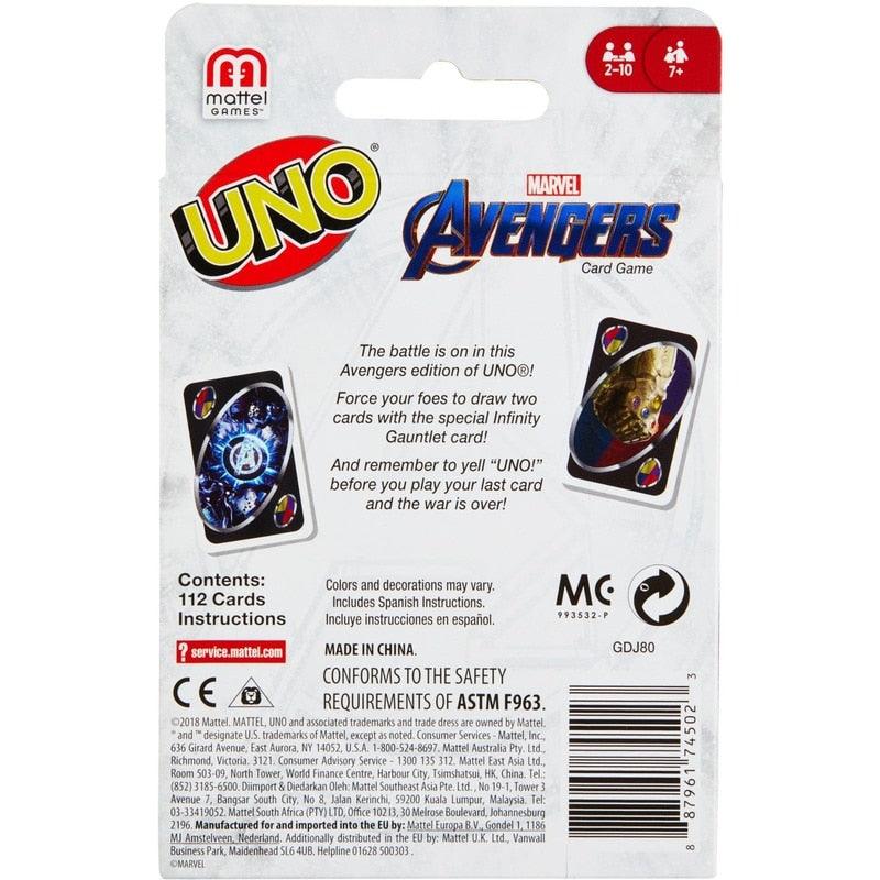 UNO VINGADORES MARVEL - Loja Sétima Arte